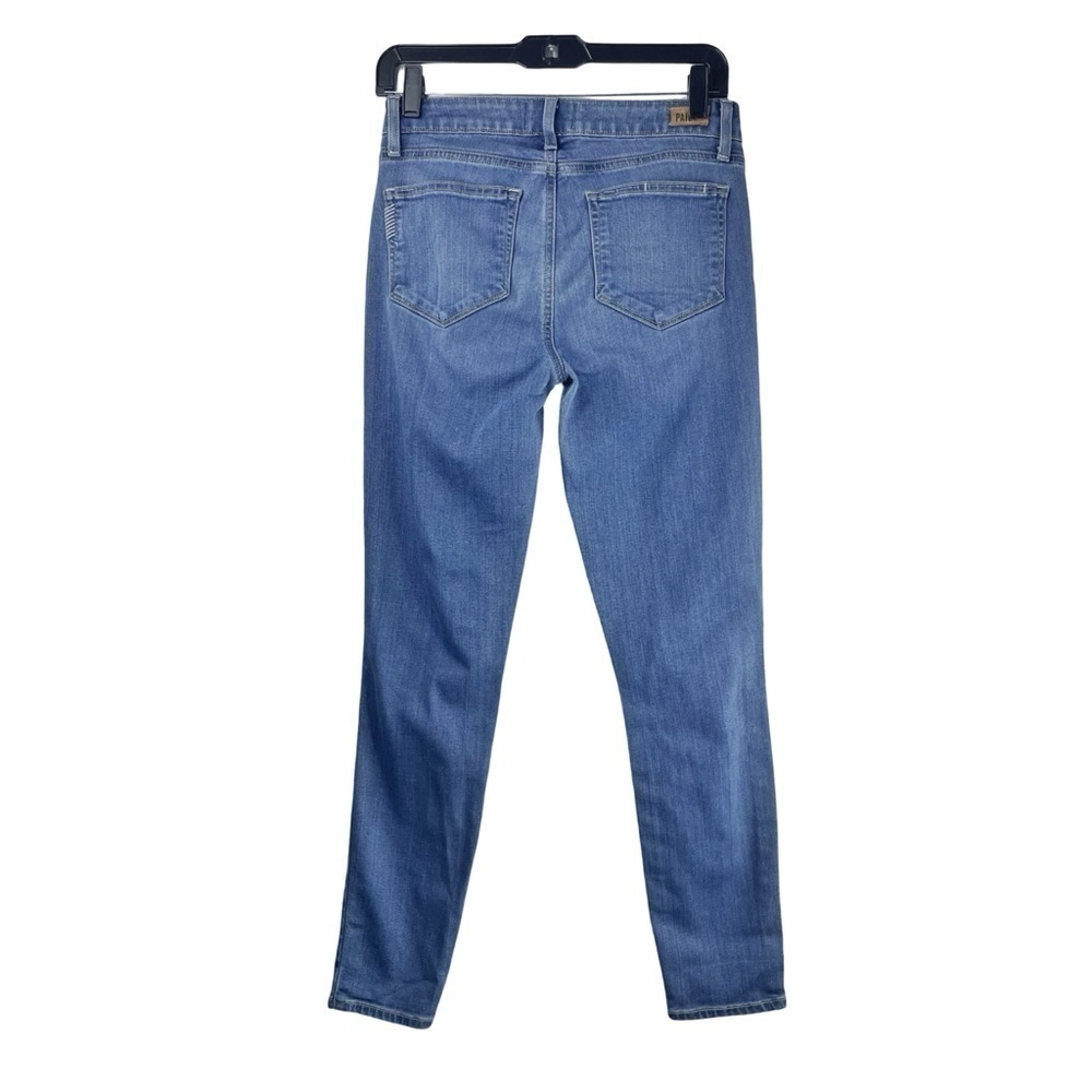 PAIGE LKE NEW Women's Verdugo Ankle Ultra Skinny Darker Blue Jean Size 27 - Picture 6 of 9